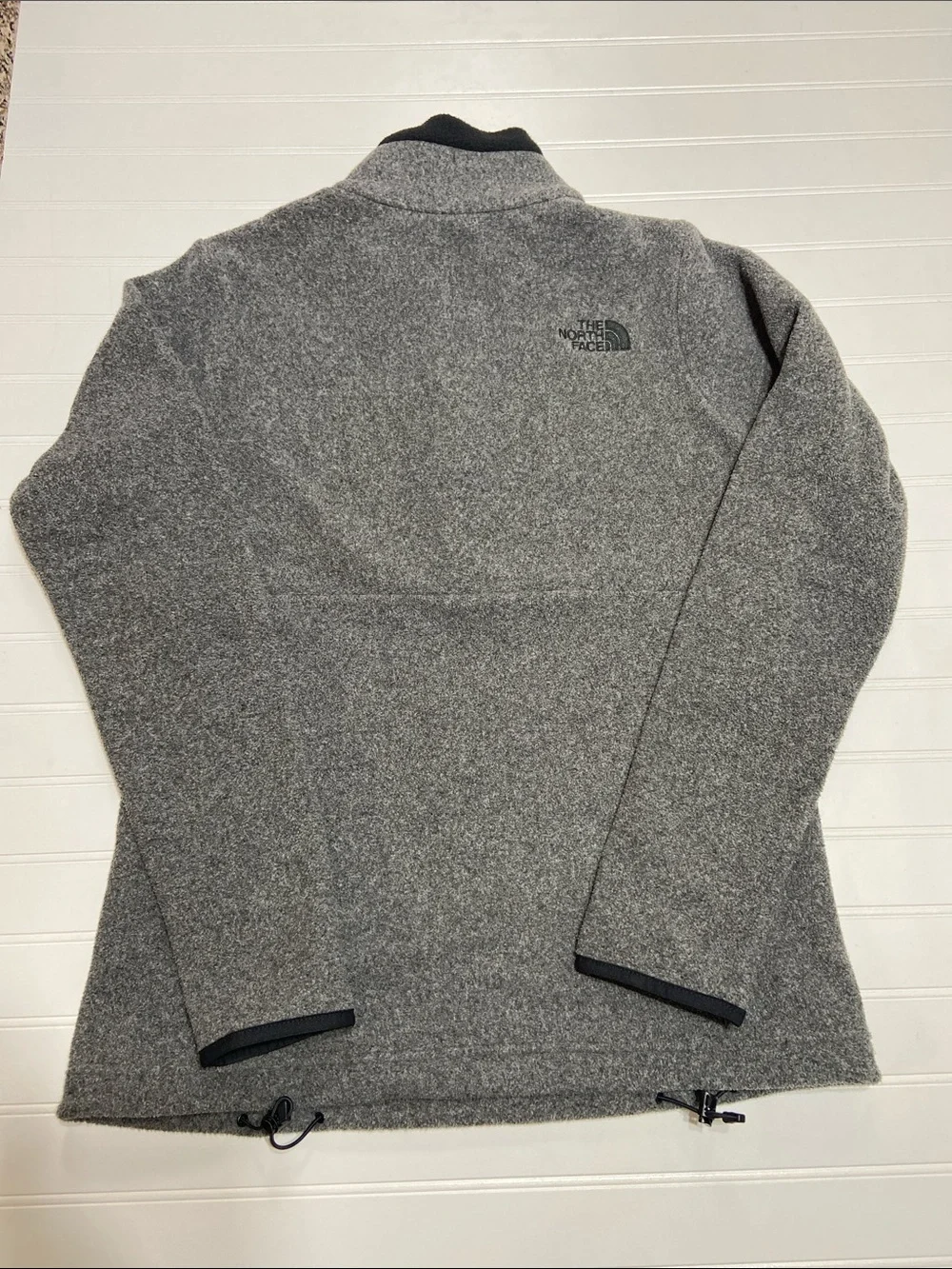 The North Face Women's Campbell Quarter-Zip Fleece Pullover Jacket Grey S